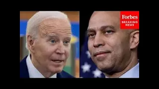 JUST IN: Hakeem Jeffries Holds Press Briefing After Biden Announces Border Security Executive Order