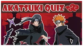 Naruto AKATSUKI QUIZ [20 Questions] | Test your knowledge about Akatsuki!