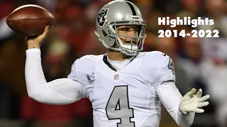 Derek Carr Raiders Career Highlights (2014-2022)