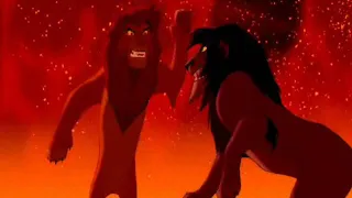 Le Roi Lion - Simba vs scar - bataille finale VF