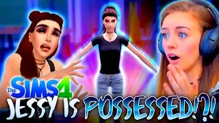 😱JESSY IS POSSESSED!👻 (Plus a Dreamhouse Extension!) (The Sims 4 #28! 🏡)