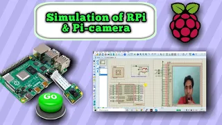 Simulation of Raspberry Pi with camera in Proteus