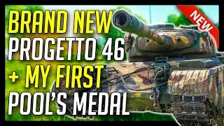 ► Progetto 46 And My First Pool's Medal! - World of Tanks Progetto M35 Mod 46 Review