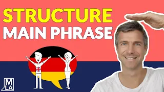 🇩🇪 #10 German Main Sentence Structure | German for Beginners | Marcus´ Language Academy