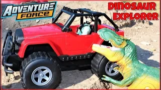 Pretend Play Adventure Force Dinosaur Explorer Play Set T Rex