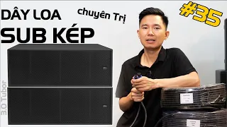 SUB KÉP NHẨY NGƯỢC với Dây loa 3.0 Tubor - Enerlong 3.0 - fb: 09.74743311