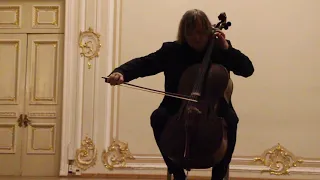 J.S. Bach. Suite for Cello Solo No.2 in D minor, BWV 1008 (II, IV, VI mv.) Alexander Knyazev