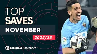 TOP SAVES November LaLiga Santander 2022/2023