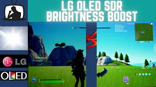 LG OLED SDR Brightness Hack | G2 C2 G1 C1 | 400 Nit SDR Game Mode