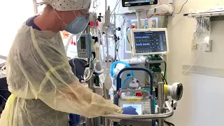 ECMO Team Treats COVID-19 Patients