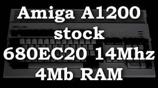 Amiga A1200 14Mhz.  Psychedelic by Virtual Dreams