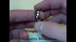Tungsten Ring Scratch Test