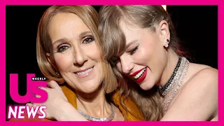 Taylor Swift Hugs Celine Dion After Fans Call Out Awkward Grammys Moment