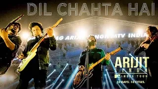 Rocking performance of Arijit Singh LIVE | Dil chahta hai | Mtv india tour