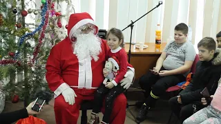 Moș Crăciun a sosit la Jandarmeria Brăila