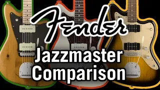 Fender Jazzmaster Comparison