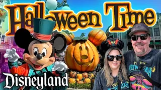 DISNEYLAND HALLOWEEN TIME 2023! Haunted Mansion Holiday Reveal! New Merchandise, Foods & Characters!