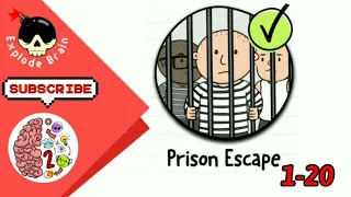 BRAIN TEST 2 PRISON ESCAPE LEVEL 1 - 20