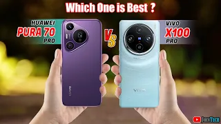 🔥 Duel High Tech! Huawei Pura 70 Pro VS Vivo X100 Pro Off in a Smartphone Showdown!