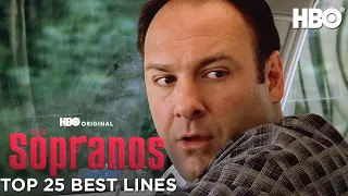 The Sopranos Top 25 Best Lines | The Sopranos | HBO