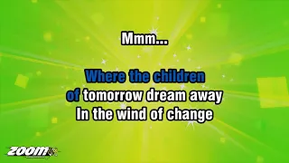 The Scorpions - Wind Of Change (With Whistle) - Karaoke Version from Zoom Karaoke