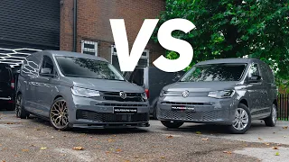 WOLFSBURG MK5 VS VW MK5 CADDY