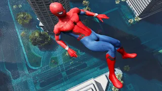 GTA 5 - Water Ragdolls Spider-Man #3  (Funny Moments)