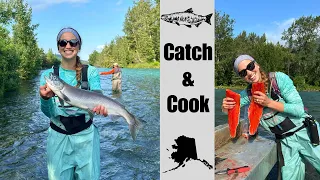 Sockeye Salmon Catch and Cook | Alaska