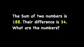 Linear equation word problems