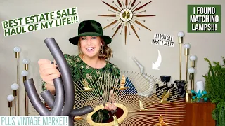 I HAD TO GO BACK! MY BEST ESTATE SALE HAUL! | Thrift With Me | Thrift Haul | Flea Market Shopping