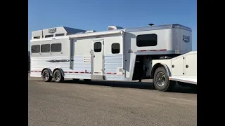 2021 Logan Coach Select 810 3 Horse Living Quarters