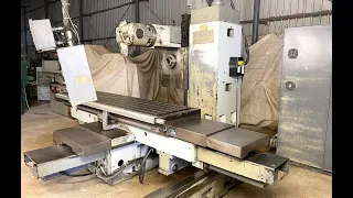 Heavy Duty Bed Milling Machine - Nomo Italy - Table 2500 mm x 600 mm
