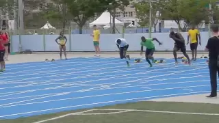 Usain Bolt and Yohan Blake 2011 40m Block start in High quality slow motion www.mattybdept.com