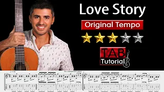 Love Story by Francis Lai | original Tempo + Sheet & Tab