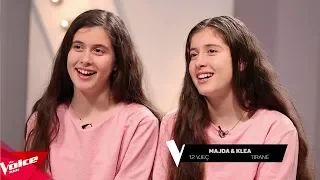 Majda & Klea - Introduction video | The Blind Auditions | The Voice Kids Albania 2018