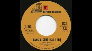 T.  Rex -  Bang a Gong Get It On - 1971 (STEREO in)