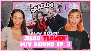 JISOO - [오늘의 지수] EP.3 M/V BEHIND - BLACKPINK REACTION!