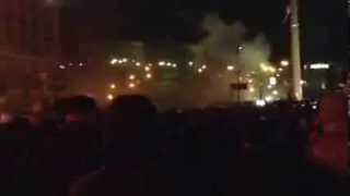 Евромайдан. Взрывы. Огонь!