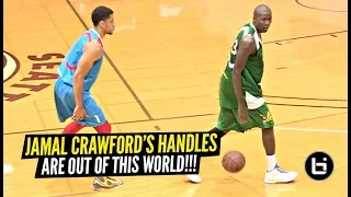 Jamal Crawford Dribbles at Defender BACKWARDS & Then Proceeds To DESTROY EVERYONE!! Insane Handles!