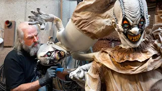 Making the Last Creep Show Clown Animatronics this Halloween Season | Inside Distortions Unlimited