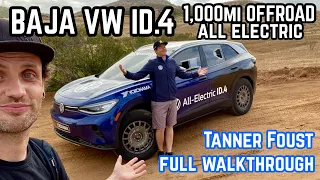 VW ID.4 at the NORRA Mexico 1000 Baja race - full nerd out with Tanner Foust