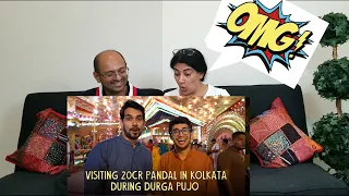 Visiting A 20cr Pandal in Kolkata During Durga Puja | Ok Tested | REACTION !! 😮😲😍