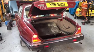 Barn Find Jaguar XJ12 - does it run after 15 years?