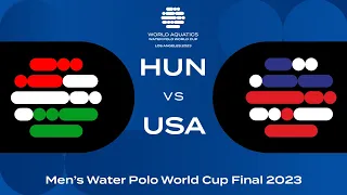 Bronze Medal Match | HUN vs USA | Men’s Water Polo World Cup Final 2023