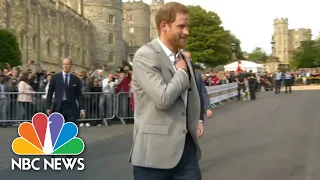 Princes Harry Meet Royal Fans On Eve Of Wedding Walkabout | NBC News