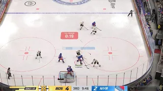 NHL 24 in game Michigan