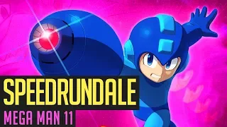 Mega Man 11 (Any% Normal No OOB) Speedrun in 44:20 von Sia | Speedrundale