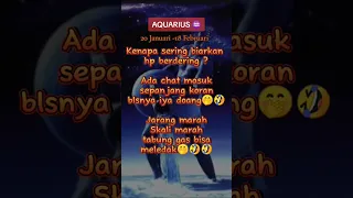 Zodiak Aquarius #shortsvideo #zodiak #sifatzodiak #fypシ゚viral