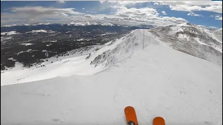 Skiing Serenity Bowl at Breckenridge Resort BRECK BOWLS P2