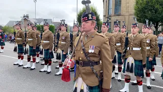 2 SCOTS & 4 SCOTS The Royal Regiment of Scotland       #soldiers #military  #parade